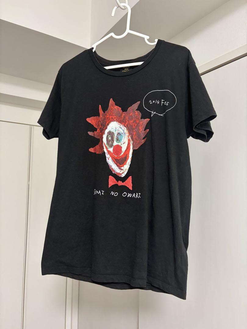 入荷now 買えない SEKAI NO OWARI 2014 黒Tシャツ セカオワ バンT - メルカリ ミュージシャン