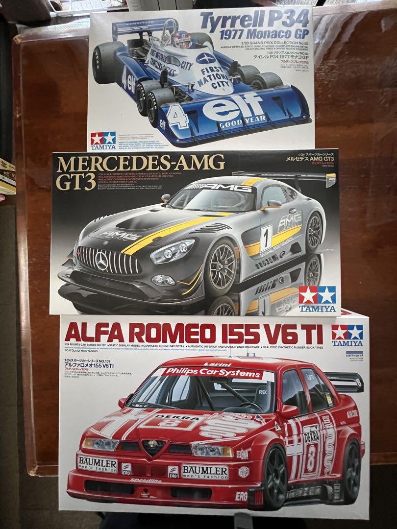 タミヤ　アルファロメオ　155 AMG gt3 タイレル　p34 セット
