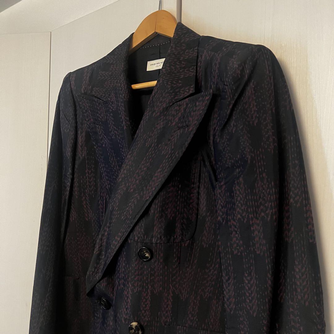 DRIES VAN NTEN シルクジャケット