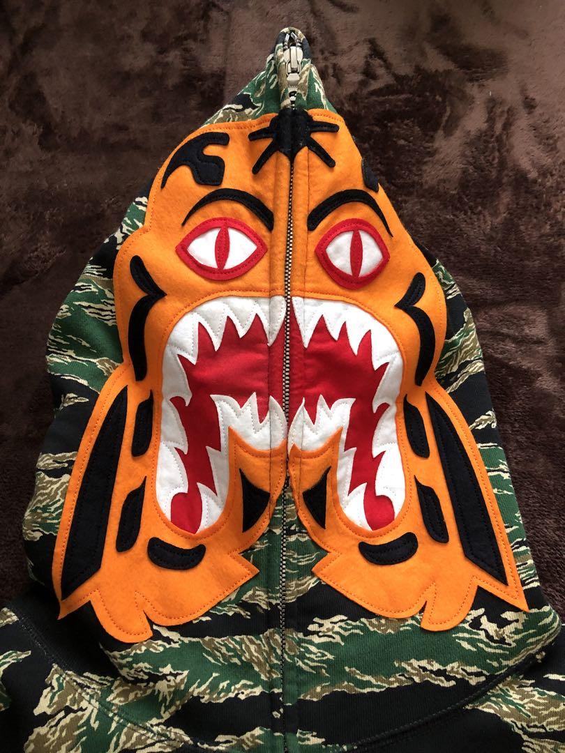 A・BATHING APE タイガーカモ パーカー L 美品 正規品 - メルカリ A・BATHING APE タイガーカモ パーカー L 美品 正規品 - メルカリ