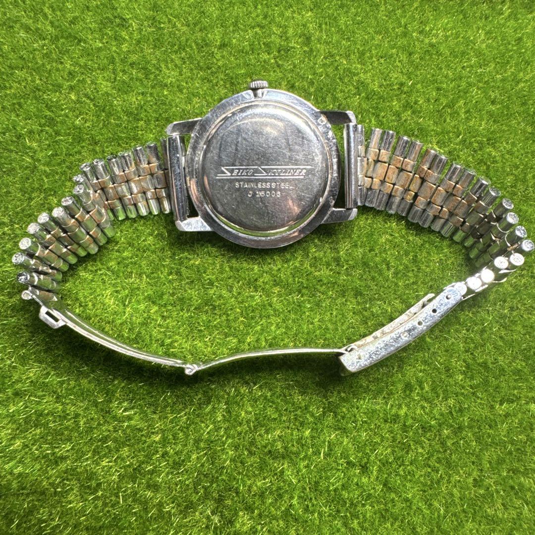 SEIKO SKYLINER DIASHOCK ヴィンテージ 手巻腕時計