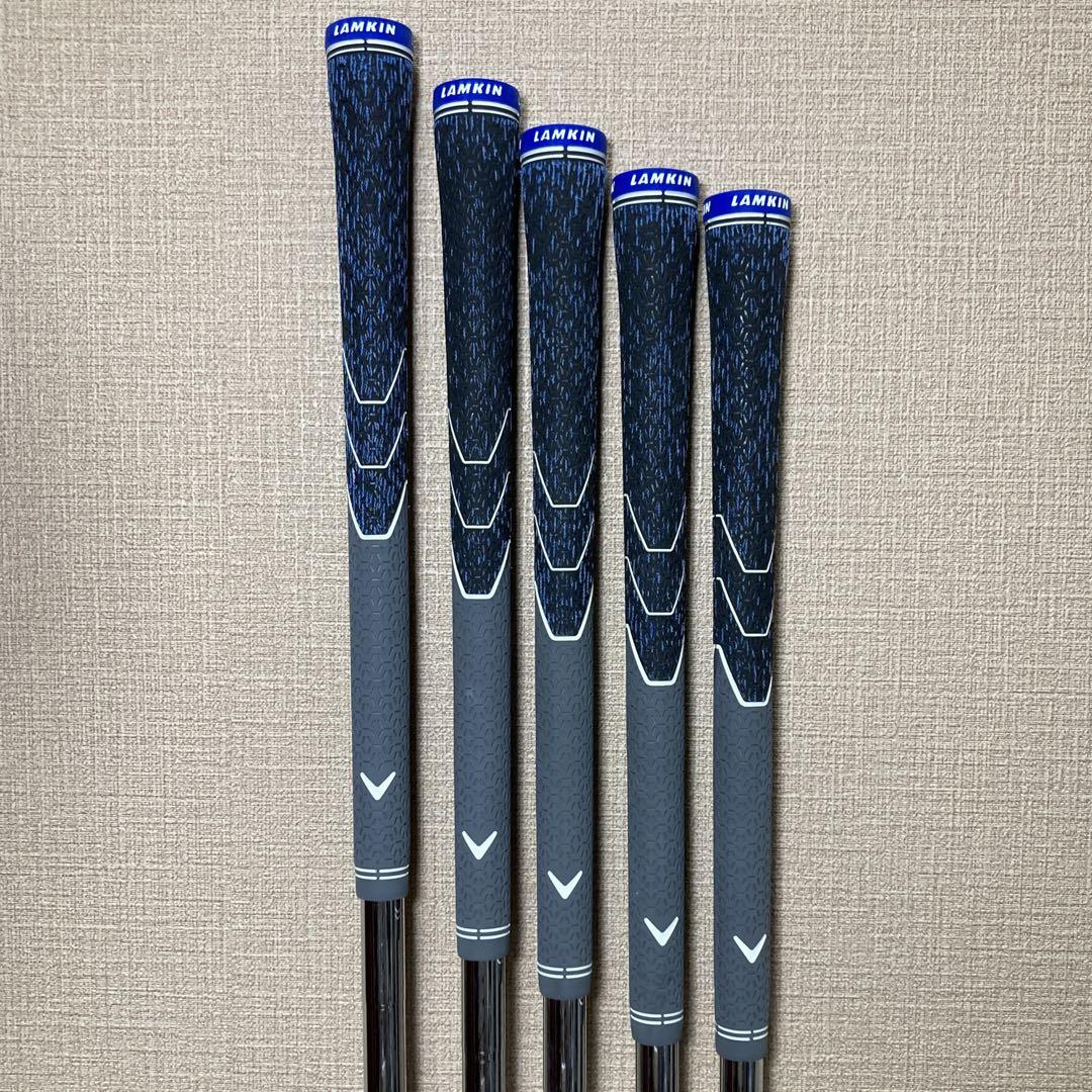 グリップ良好　Callaway Ai SMOKE アイアン5本　2024