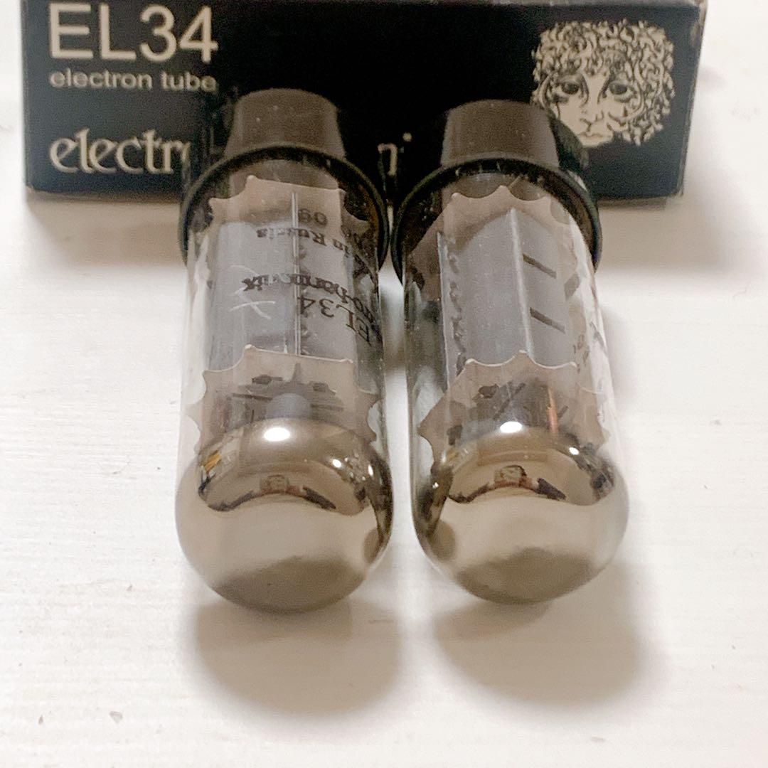 真空管 electro-harmonix EL34 2本セット - メルカリ