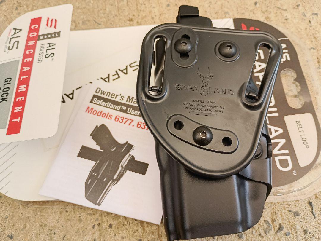 Safariland ホルスター G19 グロック19 実物 ホルスター