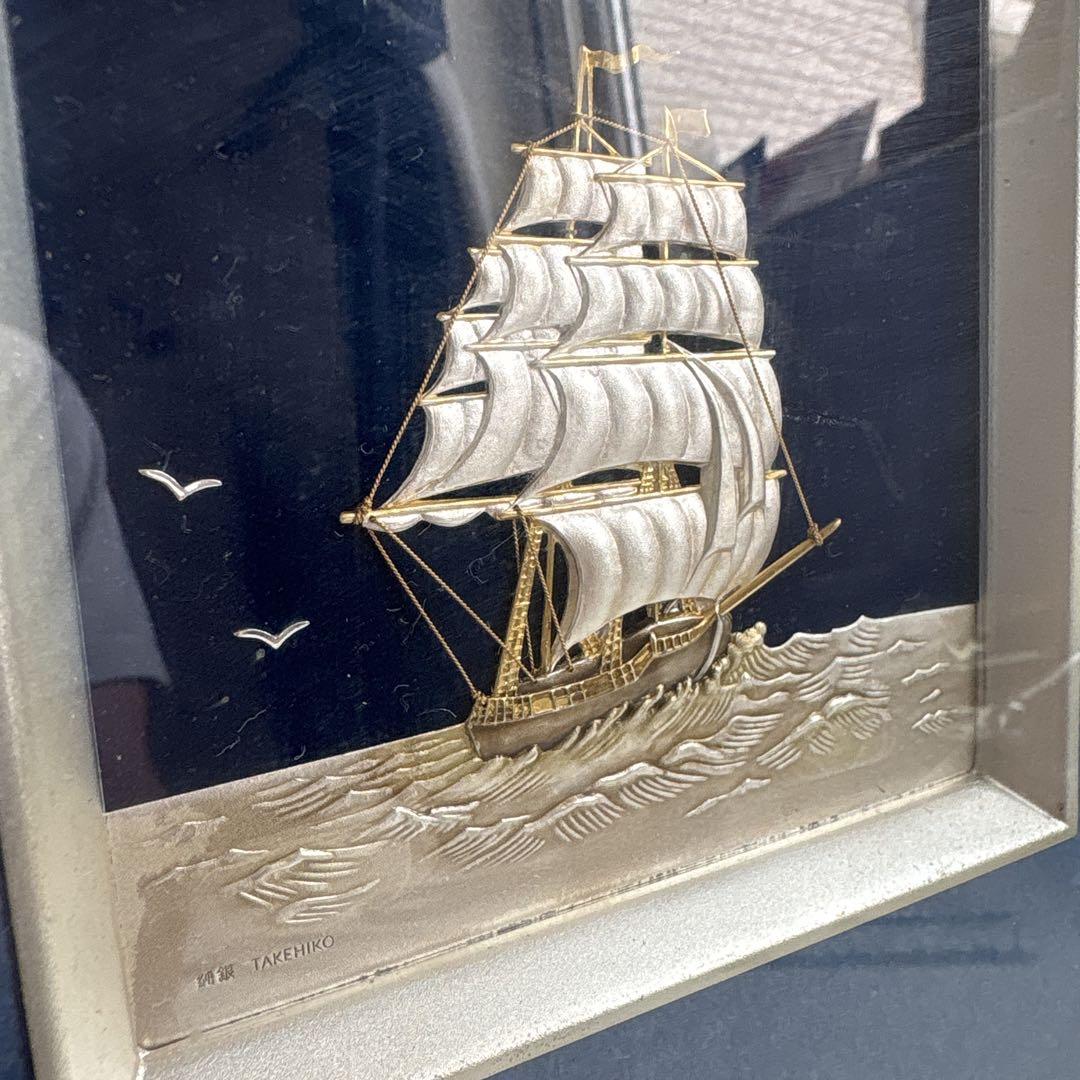 TAKEHIKO 武比古 SILVER999 純銀 Clipper Ship - メルカリ