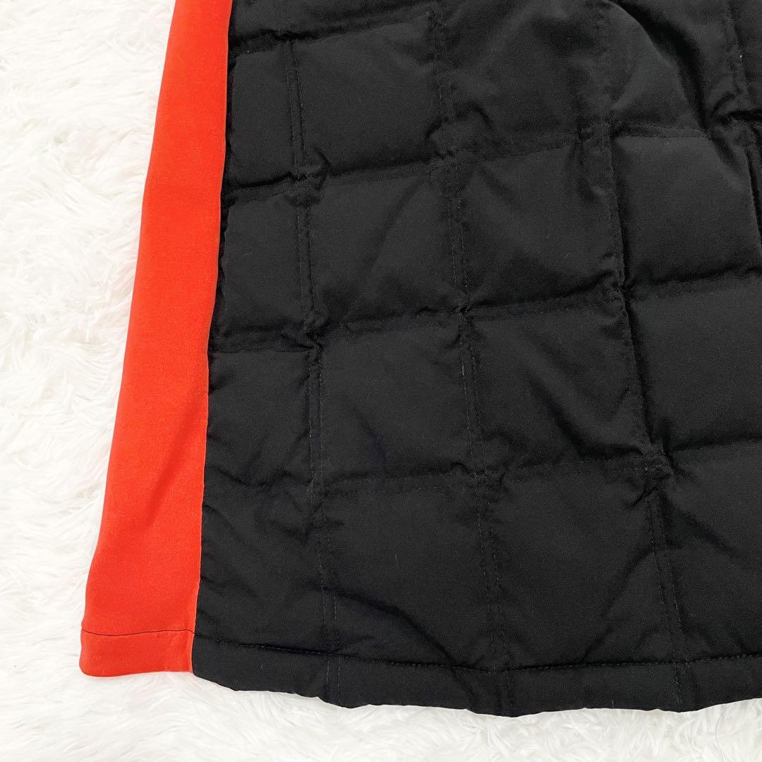 新品 NOELREUSSIR アースロゴダウンワンピース 黒 ゴルフウェア 女性 画像16
