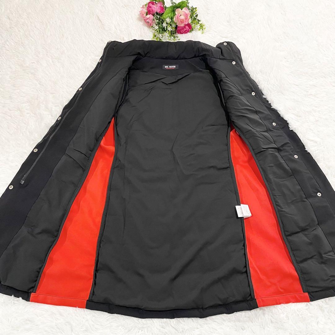 新品 NOELREUSSIR アースロゴダウンワンピース 黒 ゴルフウェア 女性 画像17
