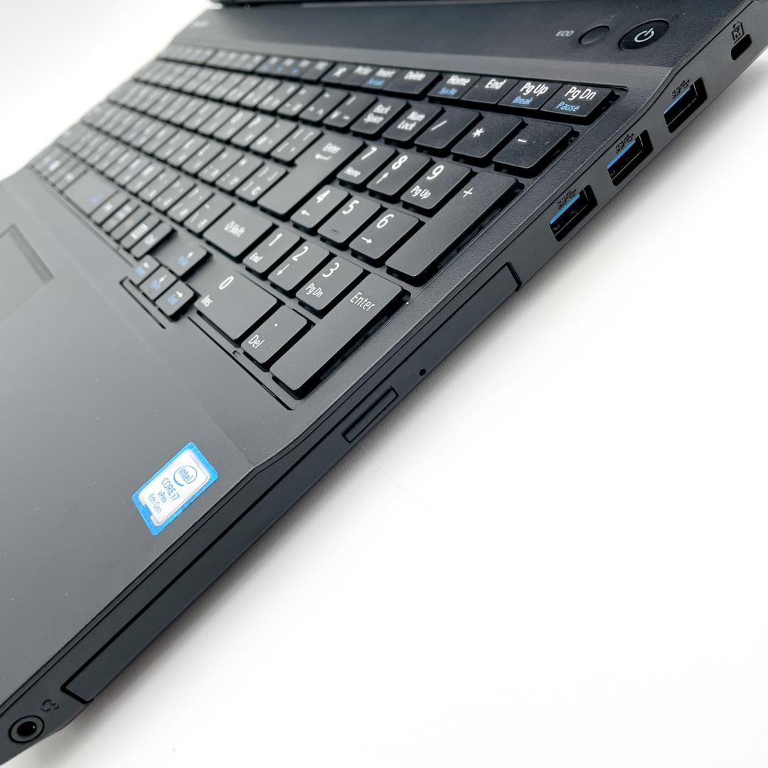 NEC 8世代 i7 ノートパソコン 新品SSD1T メモリ16 オフィス付き