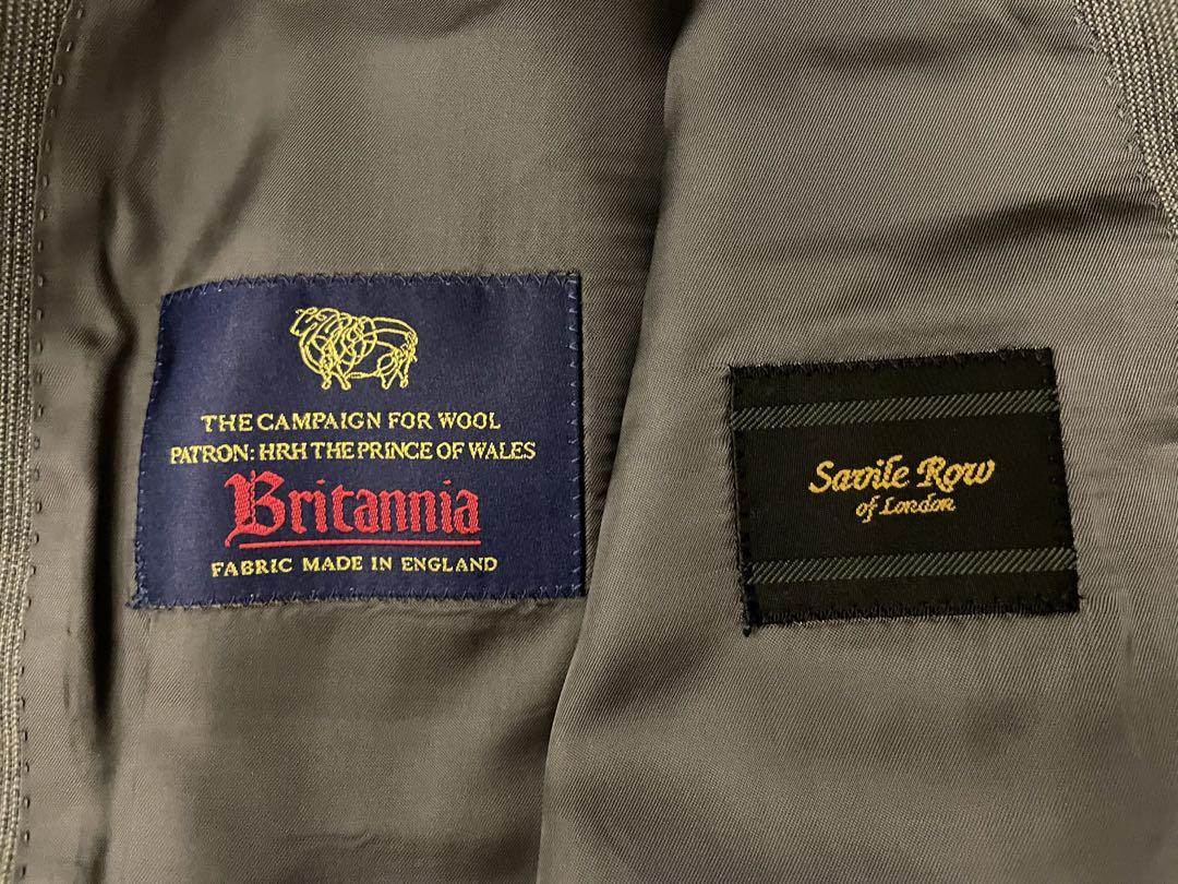 【A5】　SavileRow サビルロウ　スーツ　BRITANNIA 生地使用