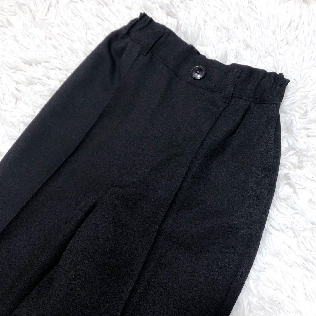 ✨極美品✨エルアンノワール ダブルロングジャケットパンツスーツ 卒服150
