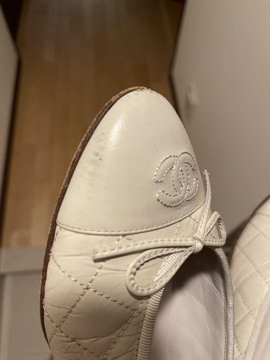 低価在庫 CHANEL バレエシューズ 39 IdQi6-m75310422206 シャネル 大人気お得