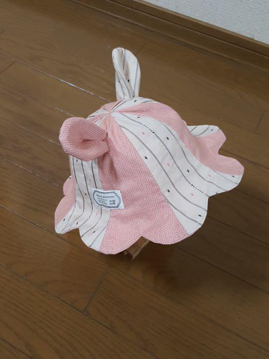 耳付きチューリップハット オーダー ハンドメイド