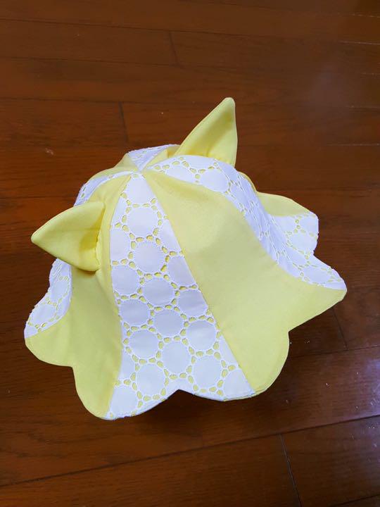 耳付きチューリップハット オーダー ハンドメイド