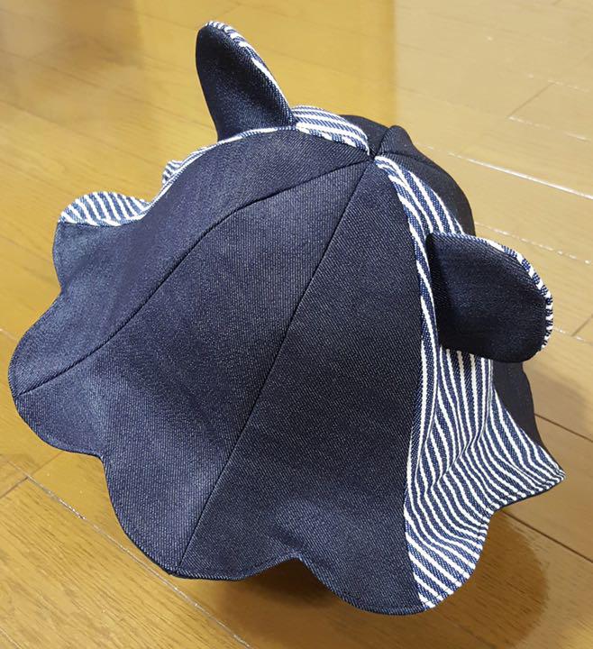 耳付きチューリップハット オーダー ハンドメイド