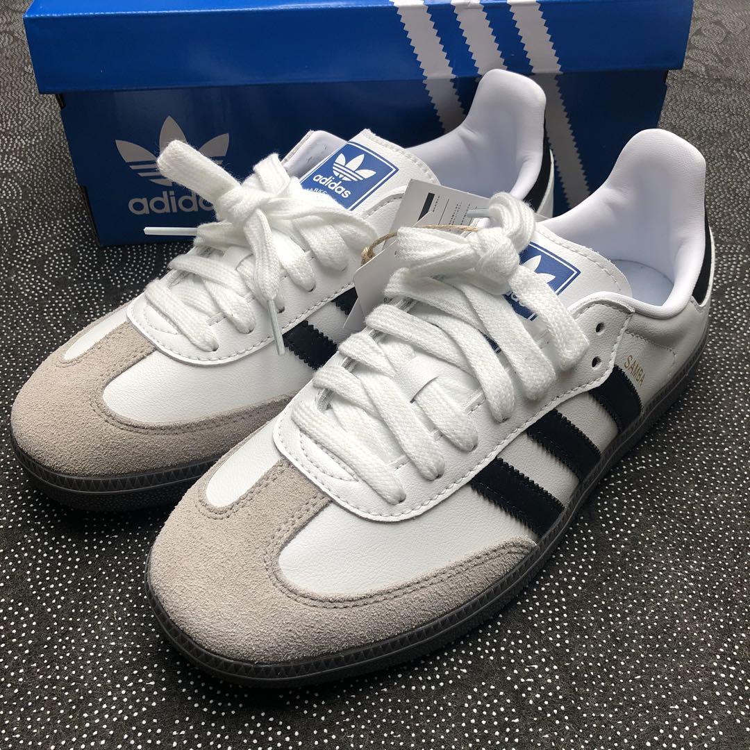 adidas Samba OG Cloud White サンバ 24.5cm