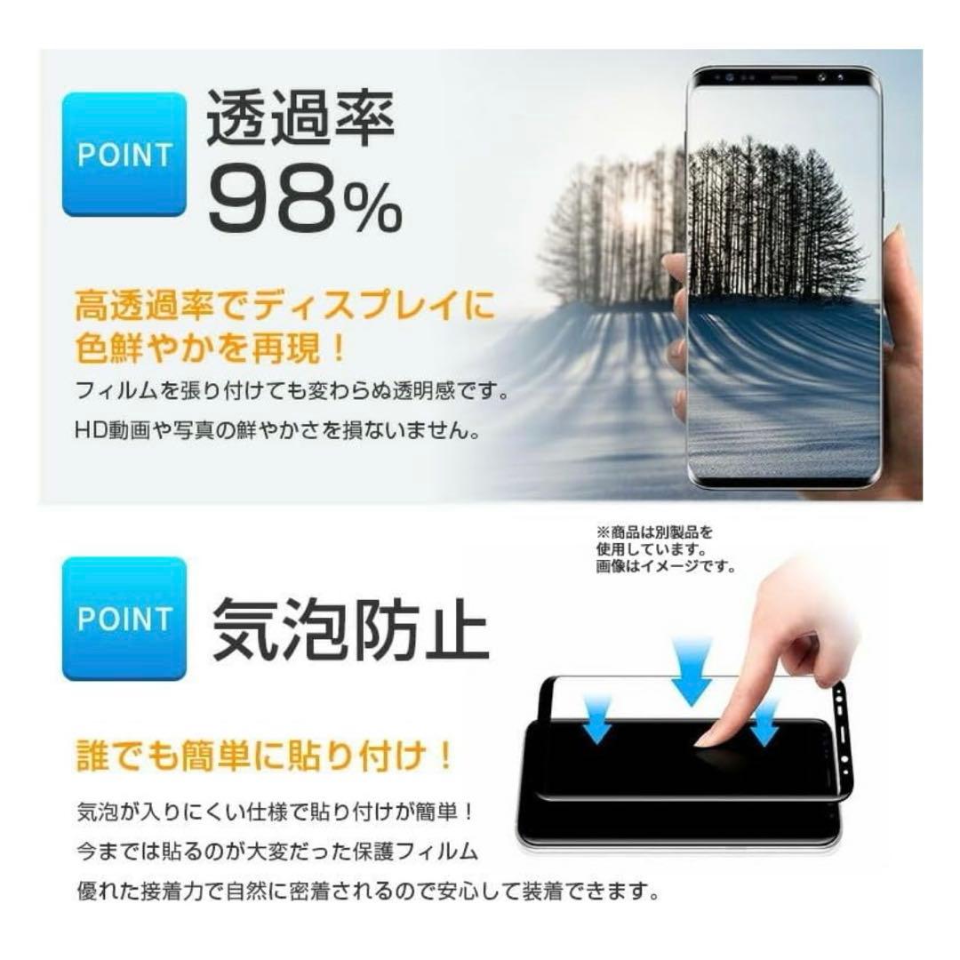 iPhone 13/13Pro ガラスフィルム 1枚 全面吸着 2.5D クリア iPhone 13/13Pro ガラスフィルム 1枚 全面吸着 2.5D クリア