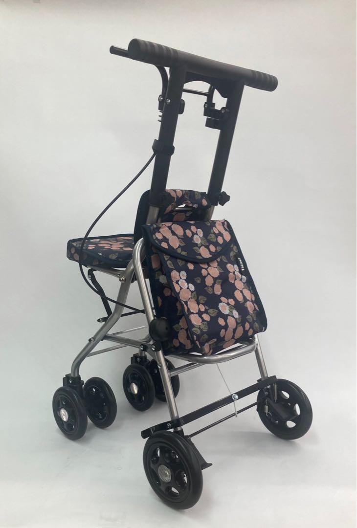 花柄シルバーカー　テイコブ　シプール 　SICP02　3.8KGと軽量