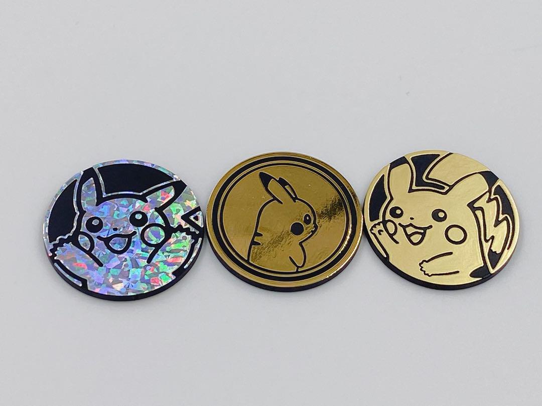 ポケモンカード ピカチュウ コイン メダル 3個セット ③ - メルカリ ポケモンカード ピカチュウ コイン メダル 3個セット ③ - メルカリ