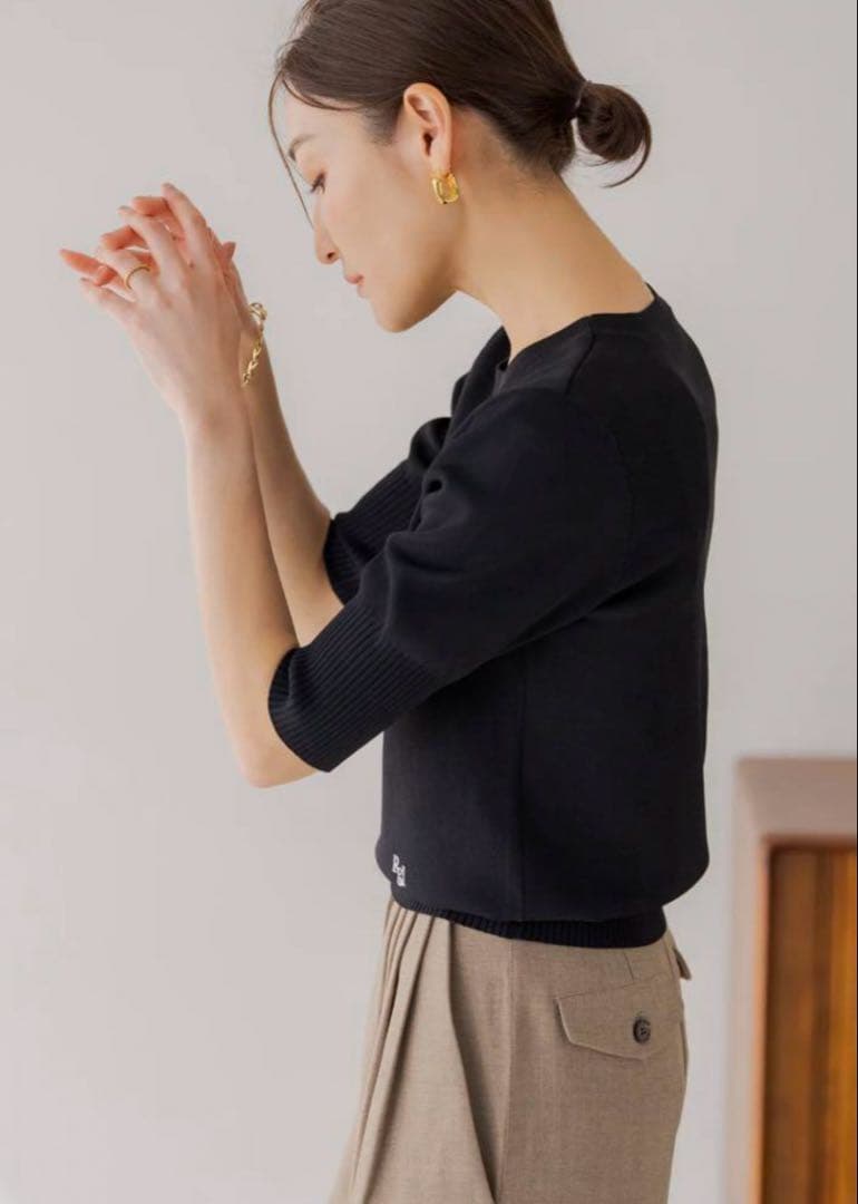 regleam ロゴ入り半袖ニット LOGO SHORT SLEEVE regleam ロゴ入り半袖ニット LOGO SHORT SLEEVE