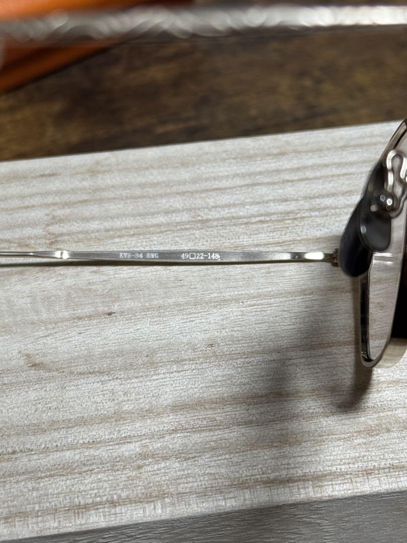 金子眼鏡kvs34 bwg
