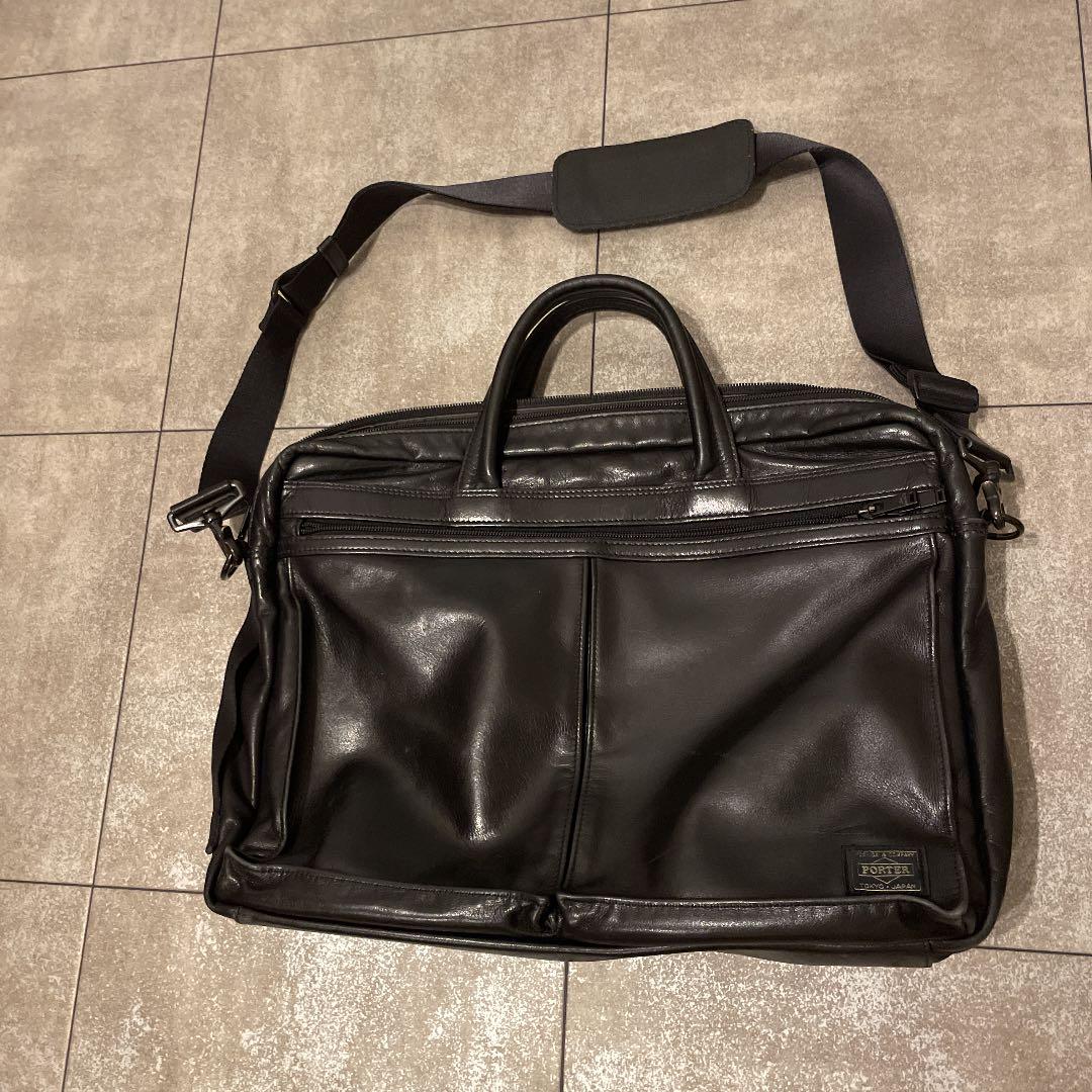 PORTER 吉田かばん　3way  本革バック