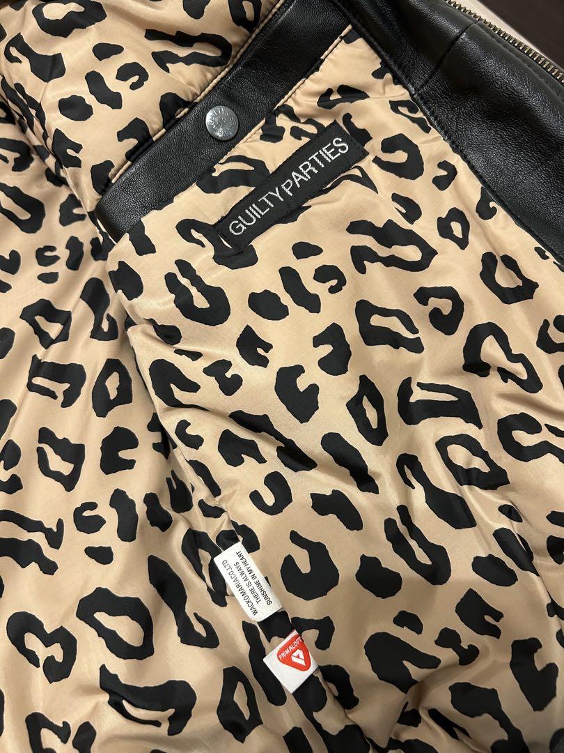 LEATHER PUFFER