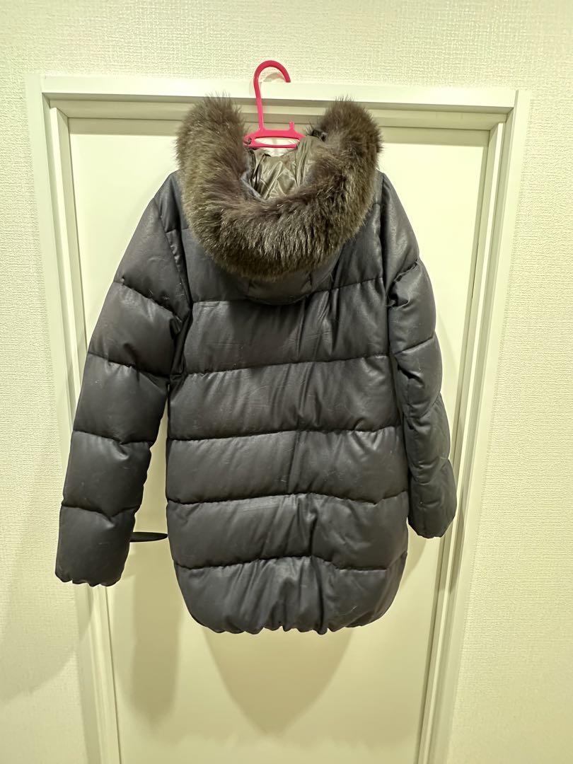 ✨美品✨大きいサイズ42✨デュベティカ Kappa ダウンコート ネイビー