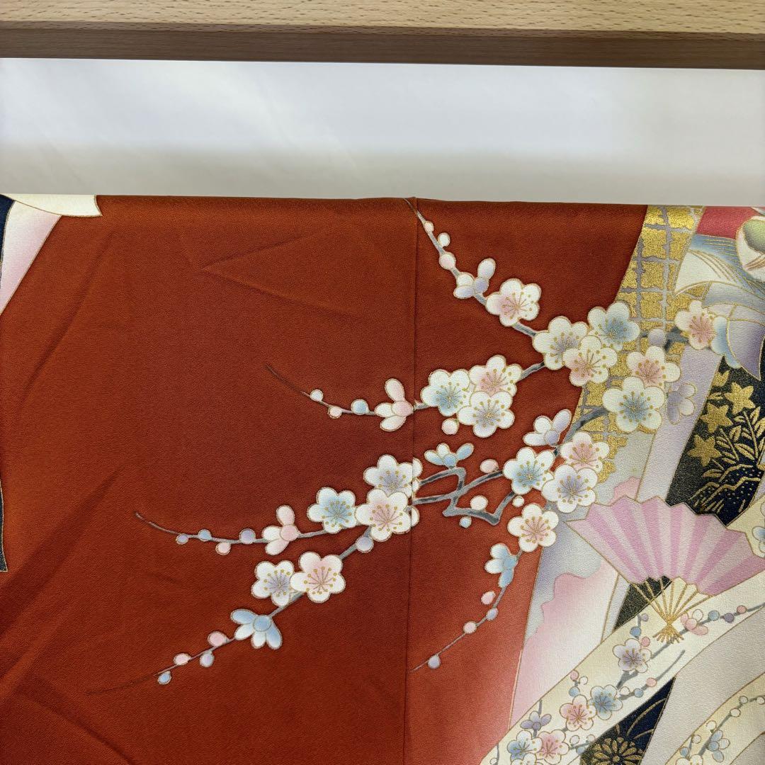 ホットマン セール 振袖 華やかなデザイン k-3006 正絹 着物・浴衣 袷 着物・浴衣