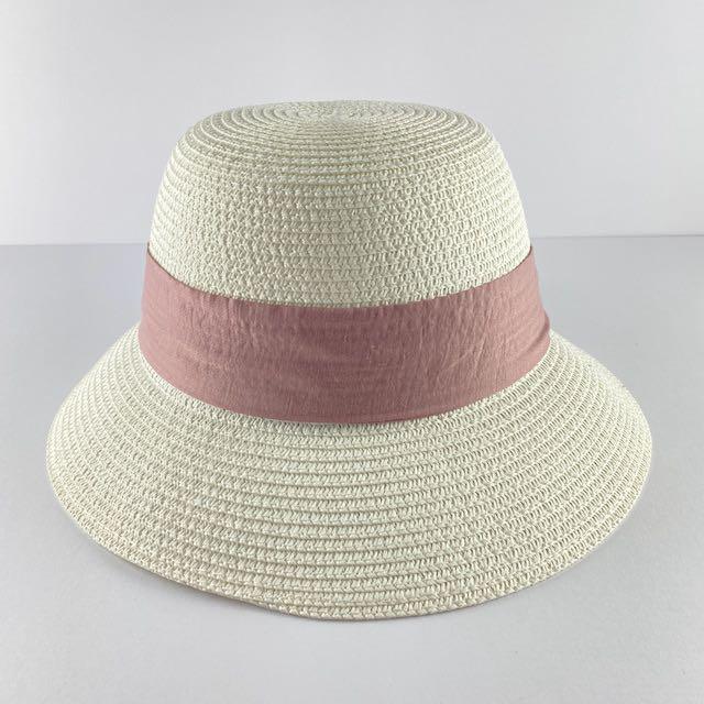 FEILER ストローハット ピンクリボン 麦わら帽子 新品＊麦わら帽子 ストローハット＊ピンクリボン＊ - メルカリ