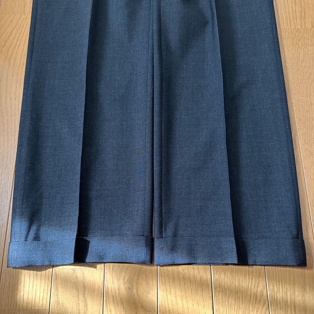 90s ブルックスブラザーズ ワイド ウール スラックス