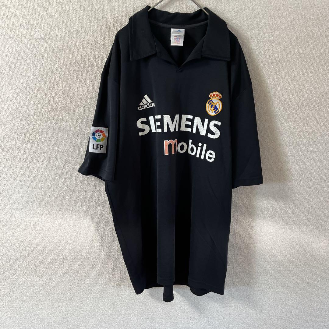 レアルマドリード 90s ブラック away 2XL adidas レアルマドリード 90s ブラック away 2XL adidas