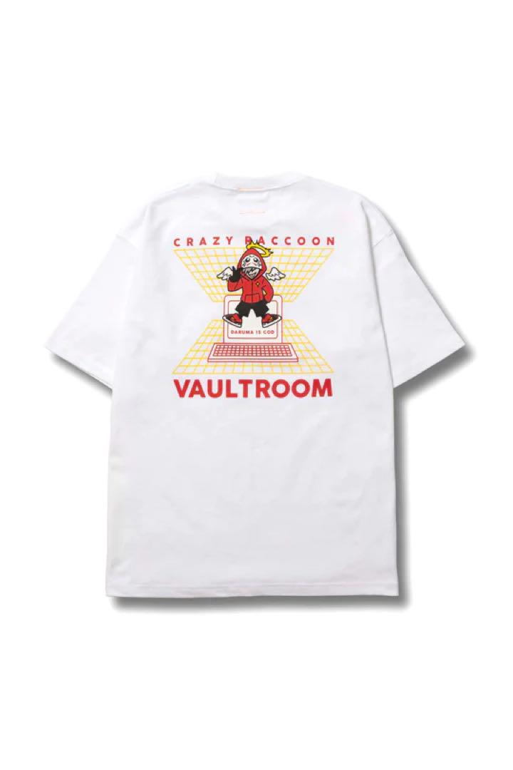 vaultroom DARUMA IS GOD TEE/WHT 未使用