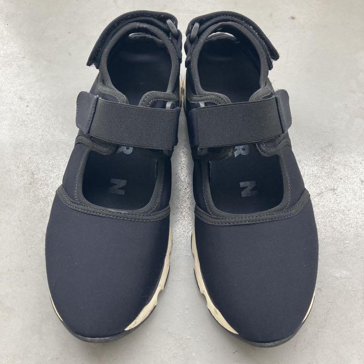 最安値 MARNI マルニ ネオプレン ベルクロスニーカー スニーカー41 初売り MARNI マルニ ベルクロ ネオプレンスニーカー スニーカー