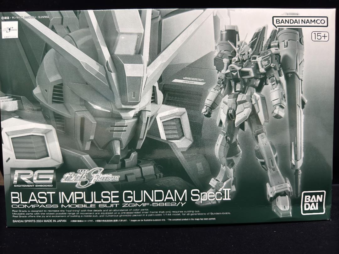 RG ブラストインパルスガンダム SpecII 未使用 ガンダムSEED FREEDOM」よりガンプラ「RG ブラストインパルス