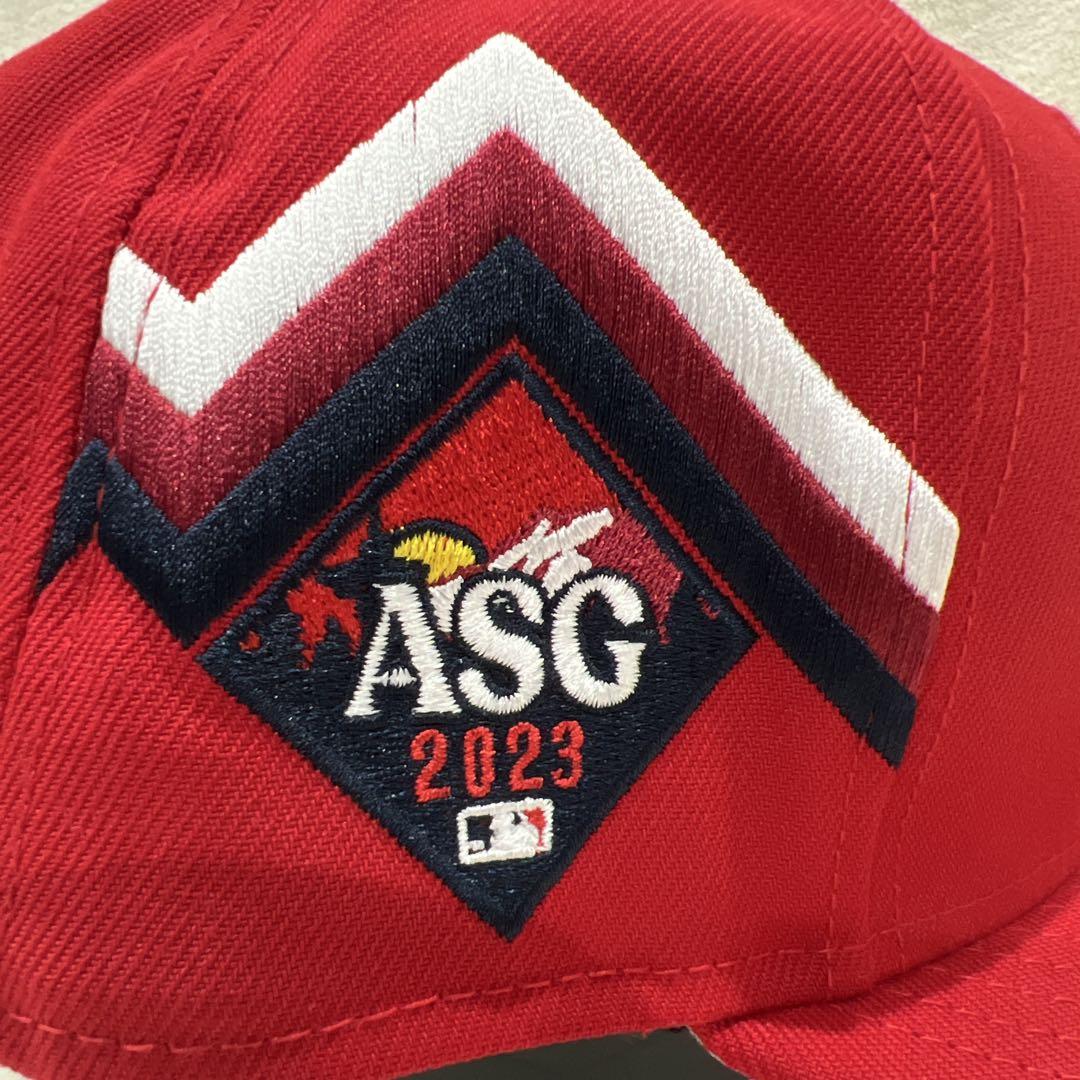 今話題のアイテムを ニューエラMLB ASG 大谷翔平 1/2エンゼルス 7 2023 オールスター 応援グッズ
