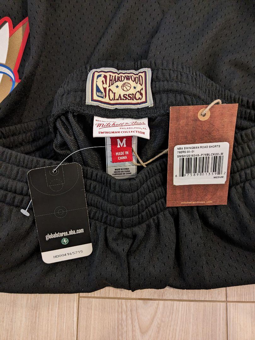 新品未使用 ミッチェル アンド ネス 76ers シクサーズ ショーツ