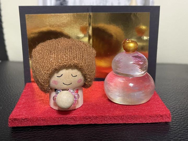 お正月オブジェお地蔵さん