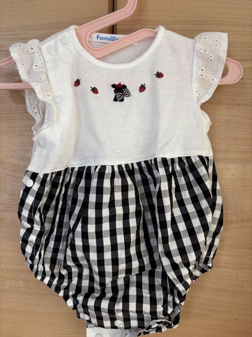 Apolina Adina Romper & Joni Bonnet 6-12m ロンパース