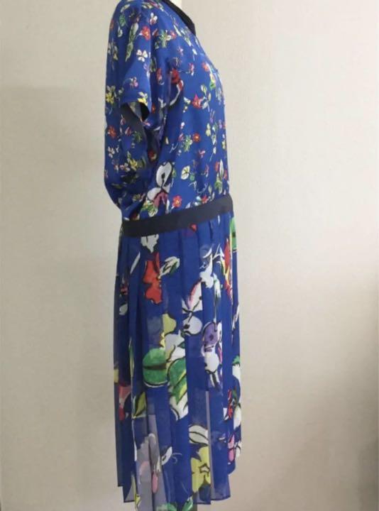 sacai サイズ1 Gi5v3-m75329280205 サカイ花柄ワンピース美品 最安値に挑戦