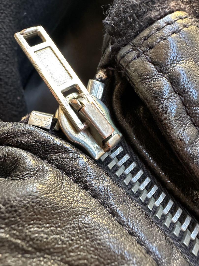 ジャケット・アウター rick owens 07aw high neck leather jacket