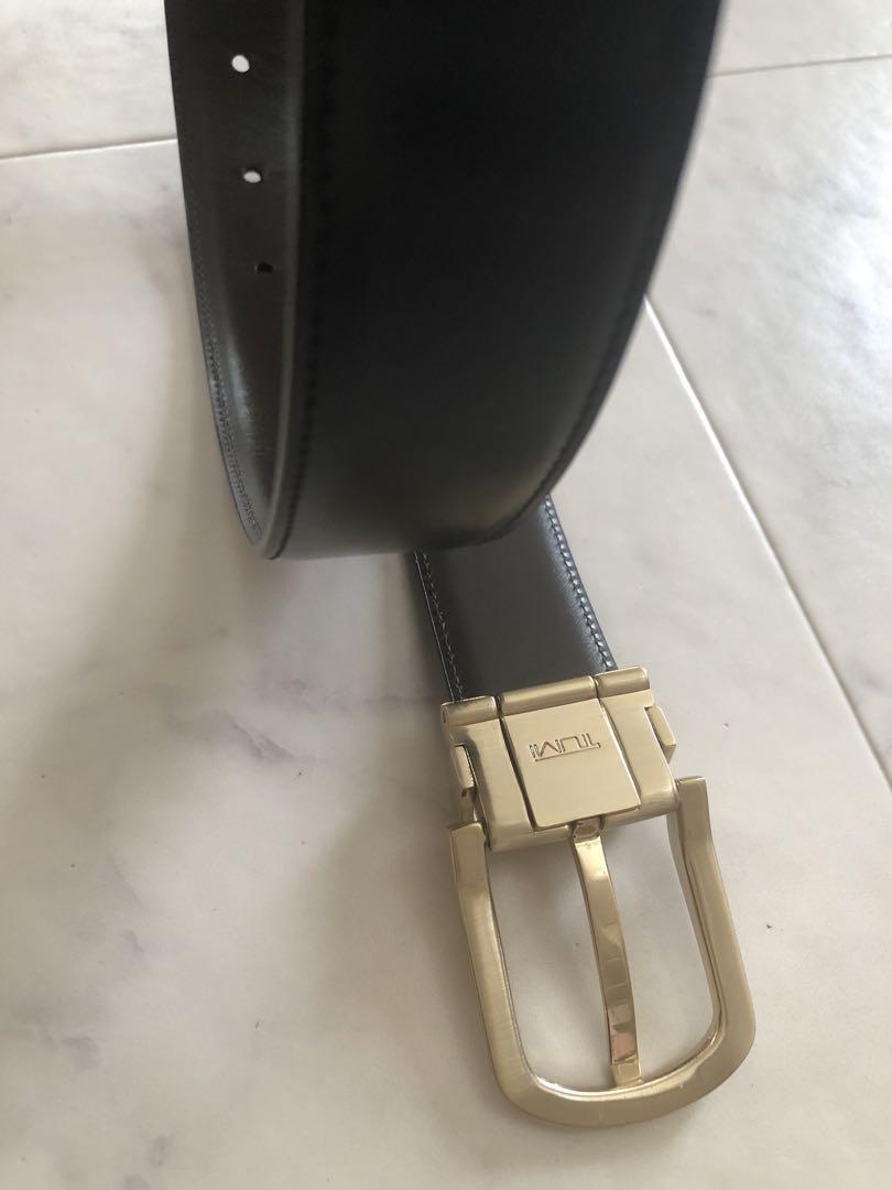 ooo　TUMIレザーベルト　美品