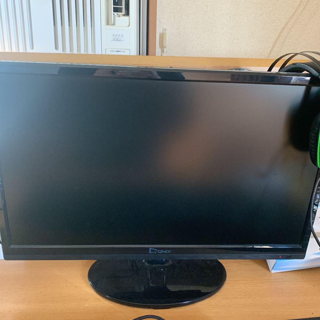 QNIX144Hz1m sゲーミングモニター
