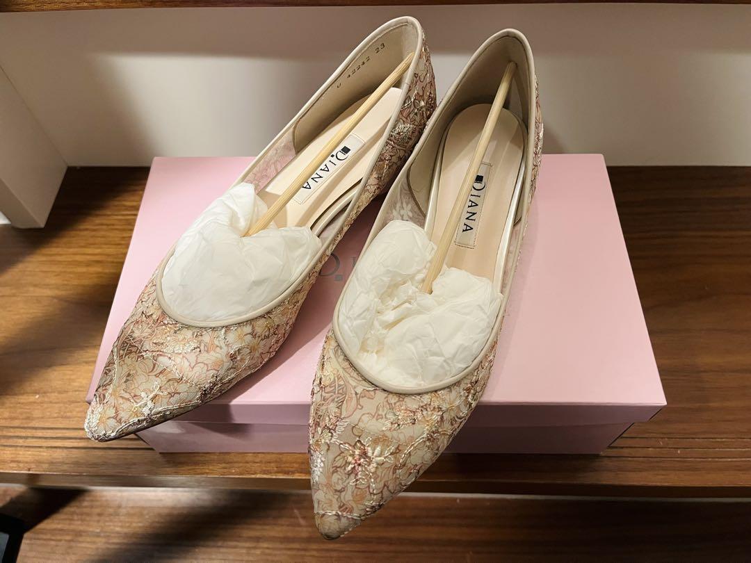 週末セール　新品未使用　DIANA 絵画シリーズ ミュシャ フラットパンプス