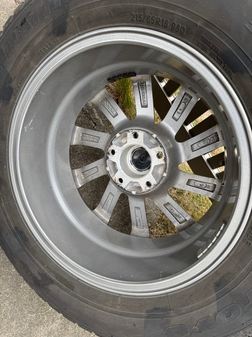 セット販売④1本の値段 215/65/15 スタッドレスタイヤ ホイールセット セット販売④1本の値段 215/65/15 スタッドレスタイヤ ホイールセット
