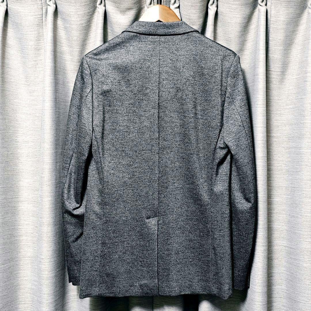 ㉚【美品：Theory】ウール調ジャージー ジャケット「S：グレー」