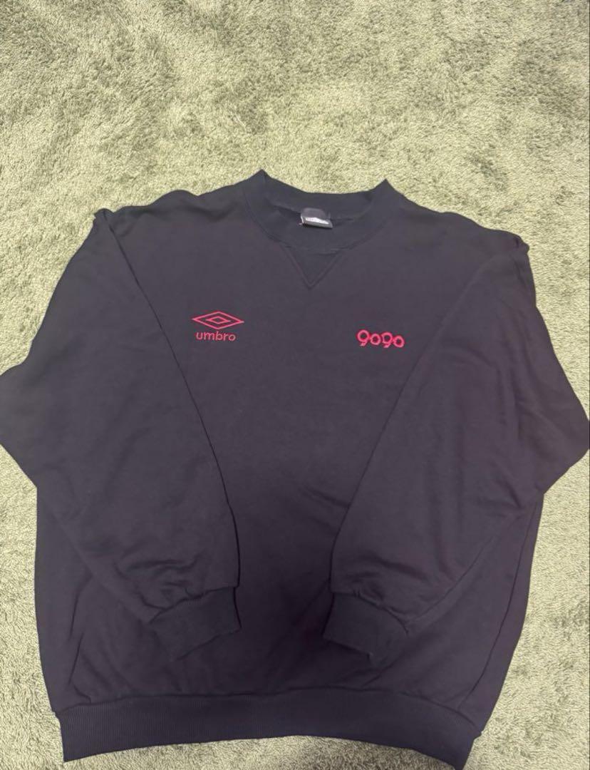 9090 x Umbro Two Logo Crewneck Sweat 黒 L - メルカリ