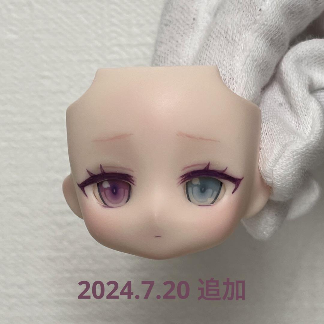 どーる　かすたむフェイス00(cream)+おまけアイ