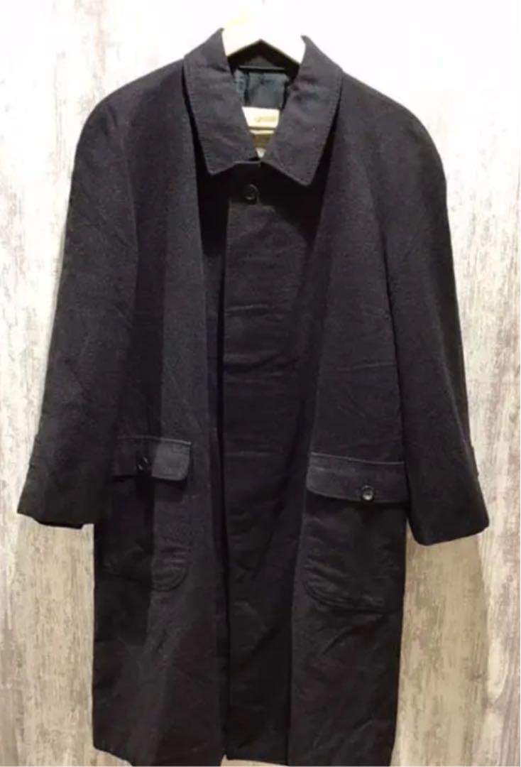 Hickey Freeman ステンカラーコート ロングコート カシミヤ