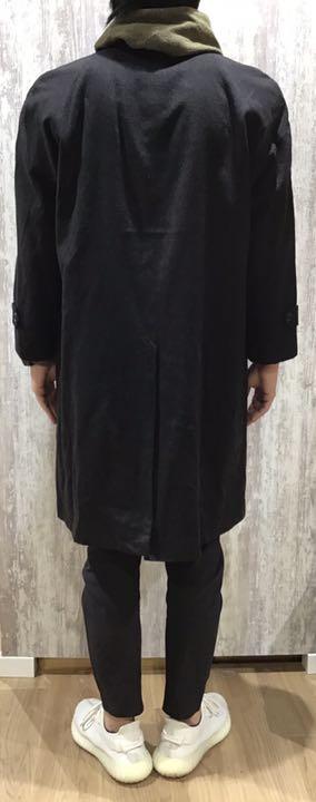 Hickey Freeman ステンカラーコート ロングコート カシミヤ