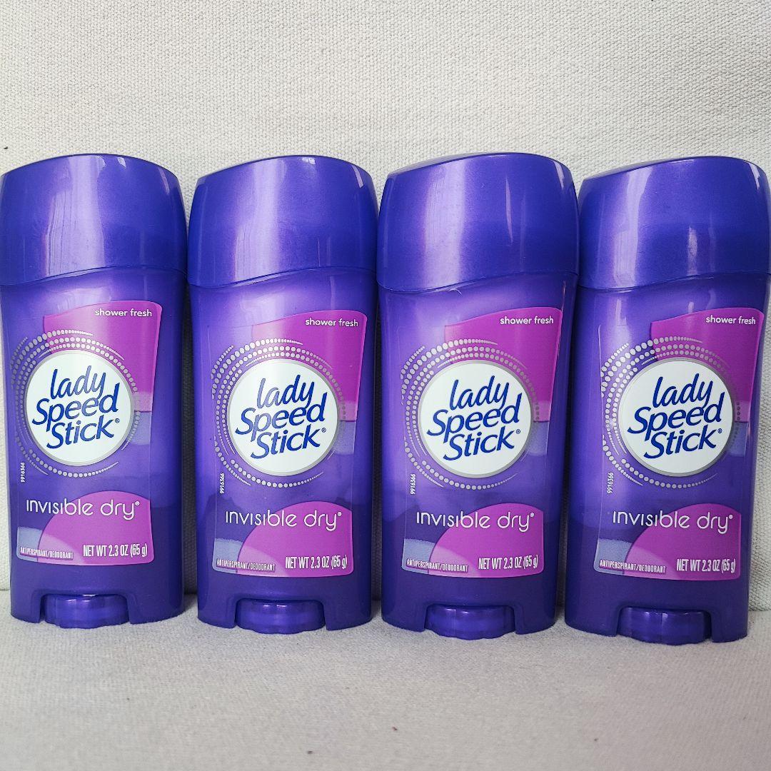 【新品未開封】65g レディスピードスティック シャワーフレッシュ 4本セット